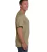 3930P Fruit of the Loom Adult Heavy Cotton HDT-Shi KHAKI side view