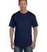 3930P Fruit of the Loom Adult Heavy Cotton HDT-Shi J NAVY front view