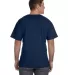 3930V Fruit of the Loom Adult Heavy Cotton HDV-Nec J NAVY back view