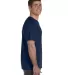 3930V Fruit of the Loom Adult Heavy Cotton HDV-Nec J NAVY side view