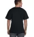 3930V Fruit of the Loom Adult Heavy Cotton HDV-Nec BLACK back view