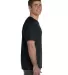 3930V Fruit of the Loom Adult Heavy Cotton HDV-Nec BLACK side view