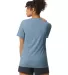 42000 Gildan Adult Core Performance T-Shirt  in Stone blue back view