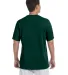 42000 Gildan Adult Core Performance T-Shirt  in Forest green back view