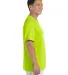 42000 Gildan Adult Core Performance T-Shirt  in Safety green side view