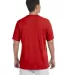 42000 Gildan Adult Core Performance T-Shirt  in Red back view