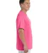 42000 Gildan Adult Core Performance T-Shirt  in Safety pink side view