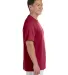42000 Gildan Adult Core Performance T-Shirt  in Cardinal red side view