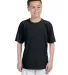 42000B Gildan Youth Core Performance T-Shirt in Black front view