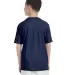 42000B Gildan Youth Core Performance T-Shirt in Navy back view