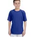 42000B Gildan Youth Core Performance T-Shirt in Royal front view