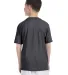 42000B Gildan Youth Core Performance T-Shirt in Charcoal back view