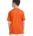 42000B Gildan Youth Core Performance T-Shirt in Orange back view