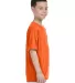 42000B Gildan Youth Core Performance T-Shirt in Orange side view
