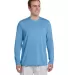 42400 Gildan Adult Core Performance Long-Sleeve T- in Carolina blue front view