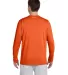 42400 Gildan Adult Core Performance Long-Sleeve T- in Orange back view