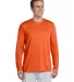 42400 Gildan Adult Core Performance Long-Sleeve T- in Orange front view