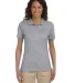 437W Jerzees Ladies' Jersey Polo with SpotShield in Oxford front view