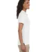 437W Jerzees Ladies' Jersey Polo with SpotShield in White side view