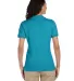 437W Jerzees Ladies' Jersey Polo with SpotShield in California blue back view