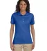 437W Jerzees Ladies' Jersey Polo with SpotShield in Royal front view