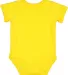 4424 Rabbit Skins Infant Fine Jersey Creeper in Yellow back view