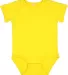 4424 Rabbit Skins Infant Fine Jersey Creeper in Yellow front view