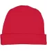 4451 Rabbit Skins Infant Cap in Red front view