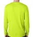 482L Hanes Adult Cool DRI in Safety green back view