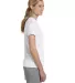 4830 Hanes Ladies' Cool DRI in White side view