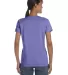 5000L Gildan Missy Fit Heavy Cotton T-Shirt in Violet back view