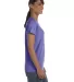 5000L Gildan Missy Fit Heavy Cotton T-Shirt in Violet side view