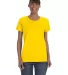 5000L Gildan Missy Fit Heavy Cotton T-Shirt in Daisy front view