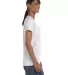 5000L Gildan Missy Fit Heavy Cotton T-Shirt in White side view
