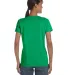 5000L Gildan Missy Fit Heavy Cotton T-Shirt in Irish green back view