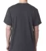 5010 Bayside Adult Heather Jersey Tee in Heather charcoal back view