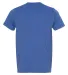 5010 Bayside Adult Heather Jersey Tee in Heather royal back view