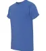 5010 Bayside Adult Heather Jersey Tee in Heather royal side view