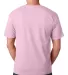 5040 Bayside Adult Short-Sleeve Cotton Tee in Pink back view