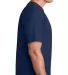 5040 Bayside Adult Short-Sleeve Cotton Tee in Light navy side view