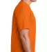 5040 Bayside Adult Short-Sleeve Cotton Tee in Bright orange side view