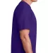 5040 Bayside Adult Short-Sleeve Cotton Tee in Purple side view
