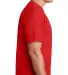 5040 Bayside Adult Short-Sleeve Cotton Tee in Red side view