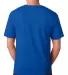5040 Bayside Adult Short-Sleeve Cotton Tee in Royal back view