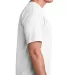 5040 Bayside Adult Short-Sleeve Cotton Tee in White side view
