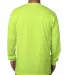 5060 Bayside Adult Long-Sleeve Cotton Tee in Lime back view