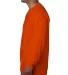 5060 Bayside Adult Long-Sleeve Cotton Tee in Bright orange side view