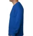 5060 Bayside Adult Long-Sleeve Cotton Tee in Royal side view