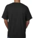 5070 Bayside Adult Short-Sleeve Cotton Tee with Po in Black back view