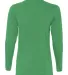 5400L Gildan Missy Fit Heavy Cotton Fit Long-Sleev IRISH GREEN back view